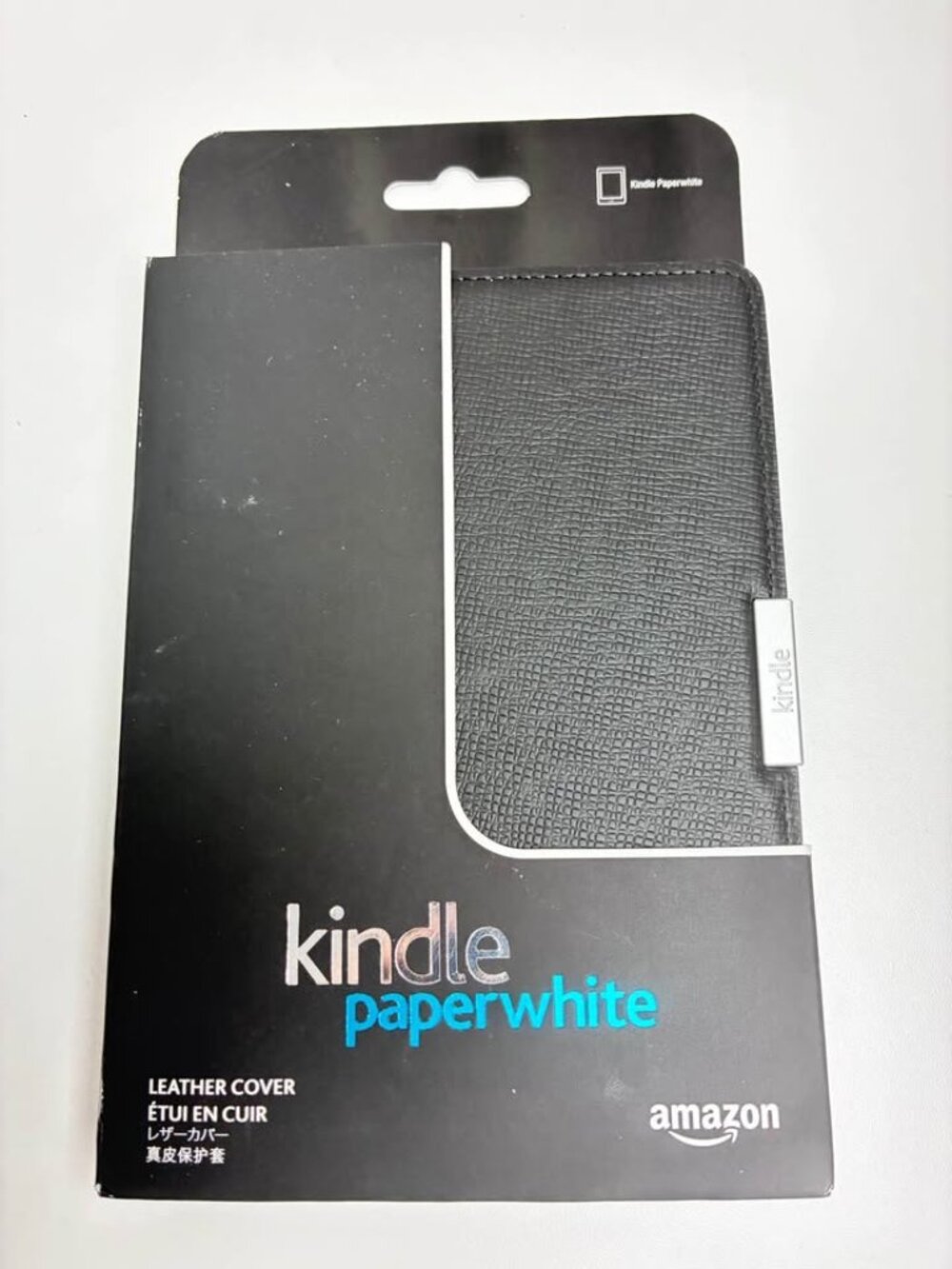 Brand new Leather Case For Kindle Paperwhite - Onyx Black